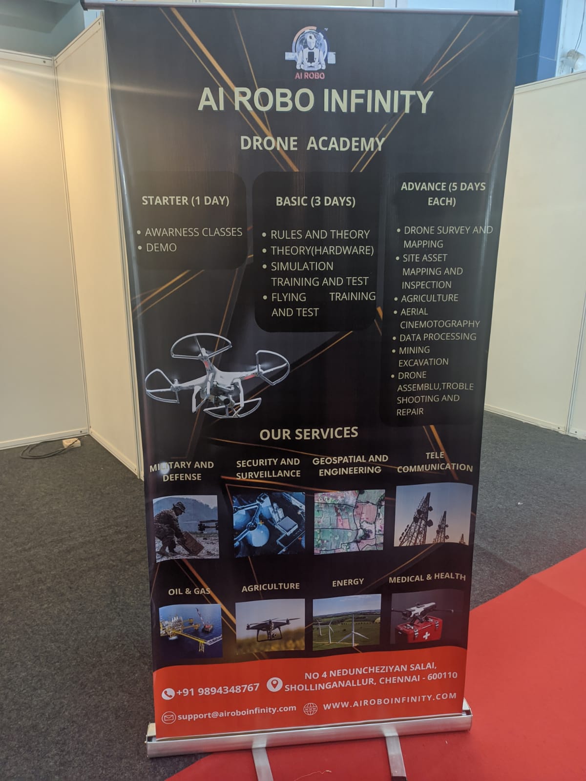 photo of drone